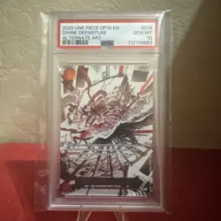One Piece Divine Departure Card OP10-019 Parallel Royal Blood PSA 10 - Image 1
