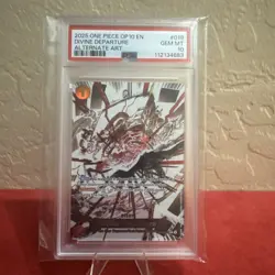 One Piece Divine Departure Card OP10-019 Parallel Royal Blood PSA 10 - Image 2