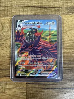 Corviknight VMAX TG19/TG30 Silver Tempest Trainer Gallery Pokemon Card - Image 1