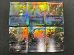 MTG *The Might of Galadriel All 6 Card Scene Foil* (NM) Lord of the Rings - Image 1