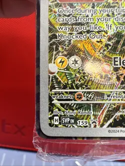 Magneton SV 159 SEALED Black Star Promo Card Holo - Image 5