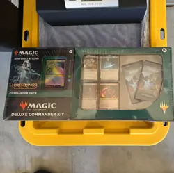 MTG Magic The Gathering - Lord of the Rings Deluxe Commander Kit - Elven Council - Image 1