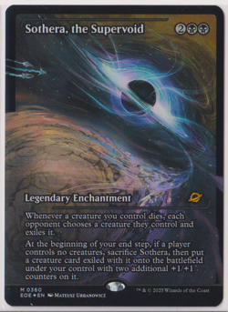 MTG Sothera, the Supervoid (Showcase) Edge of Eternities Foil - Image 1
