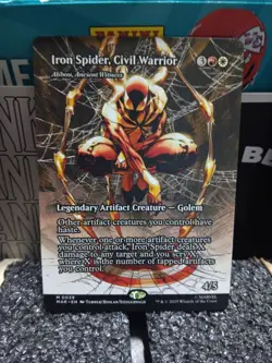 Iron Spider, Civil Warrior - Alibou, Ancient Witness Borderless Marvel Universe - Image 1