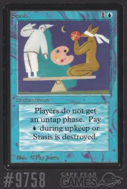 Stasis - #9758, Moderate Play, English, Beta - Image 1