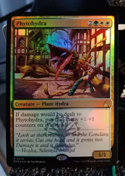 MTG Phytohydra 163 Foil Ravnica Remastered Magic The Gathering - Image 1
