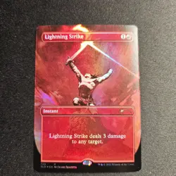 Lightning Strike MTG NM Near Mint Frank Frazetta Secret Lair - Image 1