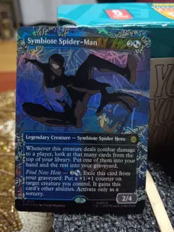 Symbiote Spider-Man 217 Foil (Borderless) Marvel's Spider-Man - Image 1