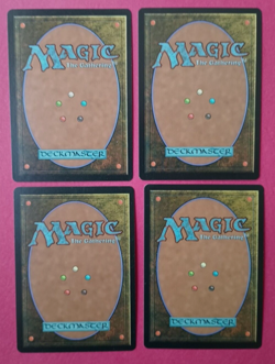 Magic the Gathering MTG Urza's Saga RAIN OF FILTH X 4 VLP/EX U 1998 PLAYSET! - Image 2