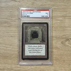 MTG Alpha Howling Mine PSA 7 Artifact Graded Near Mint NM Magic The Gathering - Image 1