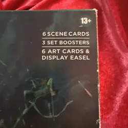 LOTR MTG Tales of Middle-Earth Scene Box: Aragorn Packs, Cards & Easel NISB - Image 3