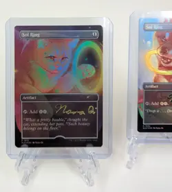 MTG | Sol Ring | Artist Proof Set | Secret Lair Raining Cats and Dogs | Nana Qi - Image 3