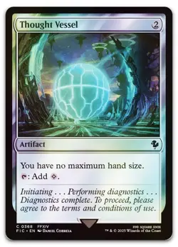 Thought Vessel (Surge Foil) #368 (NM) Final Fantasy FIC Magic MTG - Image 1
