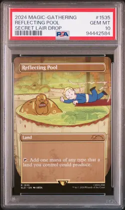 2024 MTG SECRET LAIR DROP #1535 REFLECTING POOL PSA 10 - Image 1