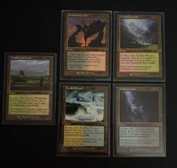 Fetch Land Retro Frame Set. Modern Horizons 3. Magic The Gathering. NM. - Image 1