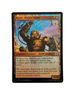 MTG Reyav, Master Smith Multiverse Legends 0187 HalYears Foil Uncommon NM - Image 1