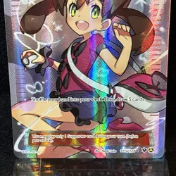 Shauna 111a/124 Full Art Trainer Holo Ultra Rare Promo Pokemon XY - Image 2