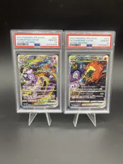 PSA 10 SEQUENTIAL SET Charizard 212/172 Mewtwo 221 SAR VSTAR Universe Pokemon - Image 1