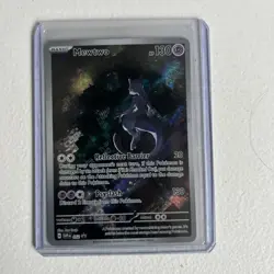 Pokemon 151 Mewtwo Full Art Holo Black Star Promo SVP052 - Image 1