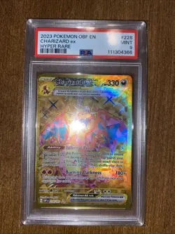 2 2023 PSA Graded 9 Pokemon Lot. 1-Charizard, 1-Brute Bonnet. D - Image 4