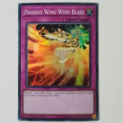 Phoenix Wing Wind Blast - HISU-EN045 - NM/VLP - Super Rare - 1st ed - Yugioh - Image 1
