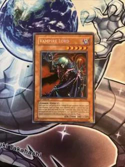 (49) Yu-Gi-Oh Vampire Lord DCR-000 Dark Crisis 1st Edition LP/MP - Image 1