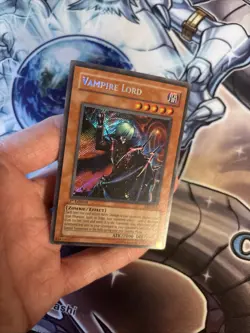 (49) Yu-Gi-Oh Vampire Lord DCR-000 Dark Crisis 1st Edition LP/MP - Image 3