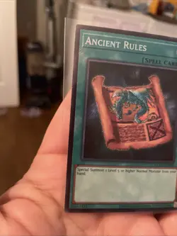 Ancient Rules LCKC-EN039 Unlimited Secret Rare Near Mint +Bonus FREE SHIPPING! - Image 2