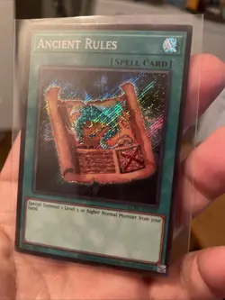 Ancient Rules LCKC-EN039 Unlimited Secret Rare Near Mint +Bonus FREE SHIPPING! - Image 3