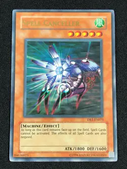 YUGIOH SPELL CANCELLER DR1-EN075 ULTRA NM - Image 1