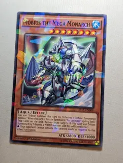 Yugioh Mobius The Frost Monarch SP15-EN004 Shatterfoil Rare 1st Edition LP/MP - Image 1