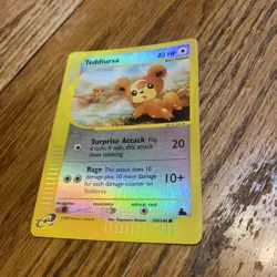 Teddiursa 109/144 Reverse Holo-Pokemon TCG : WOTC Skyridge E-series Card NM - Image 2