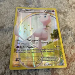 Mew XY Generations XY110 Black Star Promo Pokemon Card - Image 2
