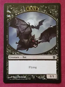 Magic The Gathering MODERN MASTERS 2013 BAT TOKEN card MTG - Image 1