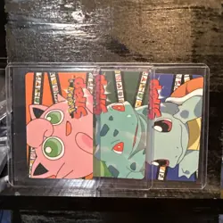 Pokemon Snap Blockbuster Video Smart Card Set of 3 Vintage 1999 - Image 1