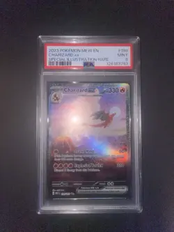 Pokemon TCG Charizard EX Scarlet & Violet 151 Card 199/165 Sir Ultra Rare - Image 3