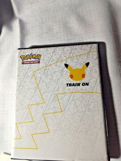 Pokemon Trading Card Game “Train On” Binder W 11 Jumbo Cards Included - Image 1