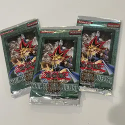 Lot Of 3 Packs Yu-Gi-Oh Cards - Soul of the Duelist Booster Pack New Sealed 1st - Image 1