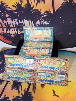 Pokemon Southern Islands Complete Set 7 Sealed PROMO 3 Card Packs, Extra Pack! - Image 2