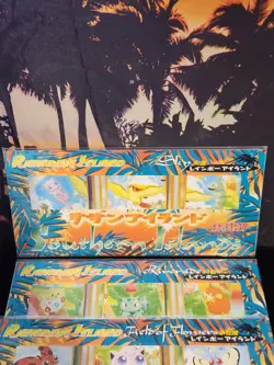 Pokemon Southern Islands Complete Set 7 Sealed PROMO 3 Card Packs, Extra Pack! - Image 3