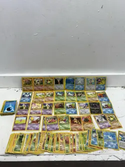Pokemon Base Set Vintage Lot Collection Of 85 Cards Plus Energy Bundle - Image 1