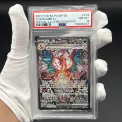 2 Graded PSA Pokemon Cards Charizard Ex Rare Illustration 223/197 Promo 074 - Image 3