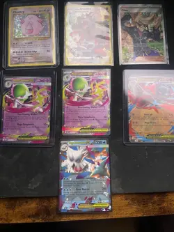 Pokemon Card Lot - Mega Gardevoir EX, Mega Lucario, Clive Full Art, Chansey ++ - Image 2