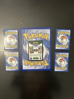 Blooming Waters Promos Only Blastoise EX 009/165 JUMBO & 4 Card Set No 151 Packs - Image 2