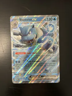 Blooming Waters Promos Only Blastoise EX 009/165 JUMBO & 4 Card Set No 151 Packs - Image 5