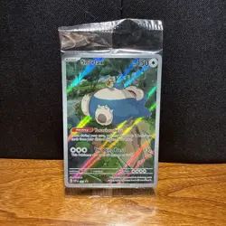 Sealed 2023 Snorlax 051 Scarlet And Violet 151 Black Star Promo Pokemon Card - Image 1