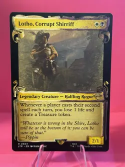 Lotho, Corrupt Shirriff (Showcase Scrolls) Universes Beyond: the Lord of the... - Image 1