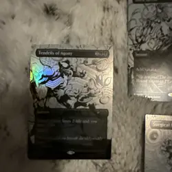 Secret Lair X Marvel Spider-man: Venom Unleashed (Inks) Rainbow Foil Edition MTG - Image 2
