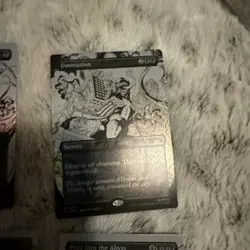 Secret Lair X Marvel Spider-man: Venom Unleashed (Inks) Rainbow Foil Edition MTG - Image 4