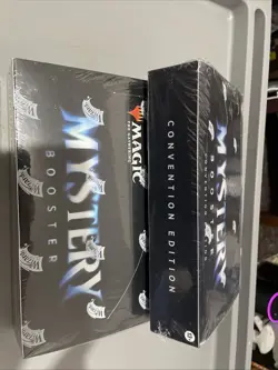 2019 MTG Mystery Booster Box Retail & 2021 MTG Mystery Booster Box Conv MINT OOP - Image 2